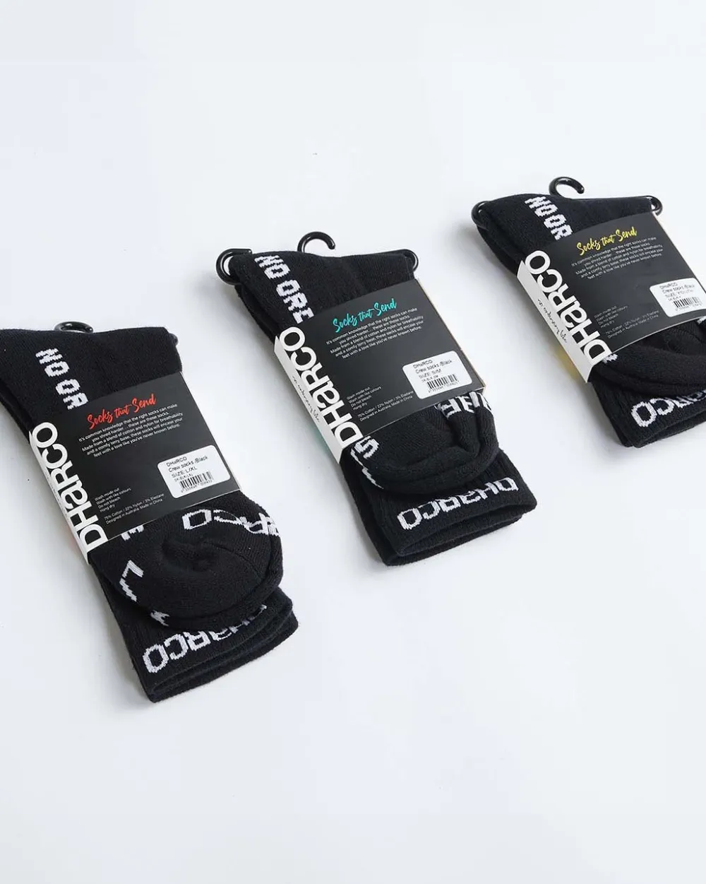 DHaRCO Socks*Crew Socks | Black