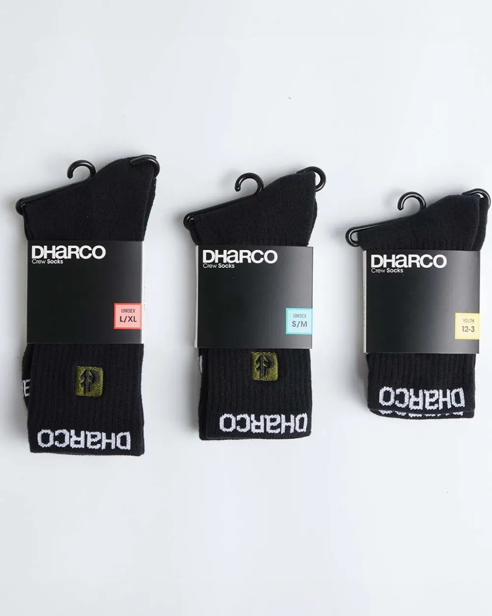 DHaRCO Socks*Crew Socks | Black