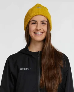 DHaRCO Hats And Beanies*Loose U-Knit Beanie | Mad Mustard