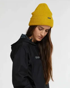 DHaRCO Hats And Beanies*Loose U-Knit Beanie | Mad Mustard
