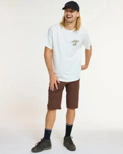 DHaRCO Tops*Mens Cotton Tee | Decade of White Decade of DHaRCO White