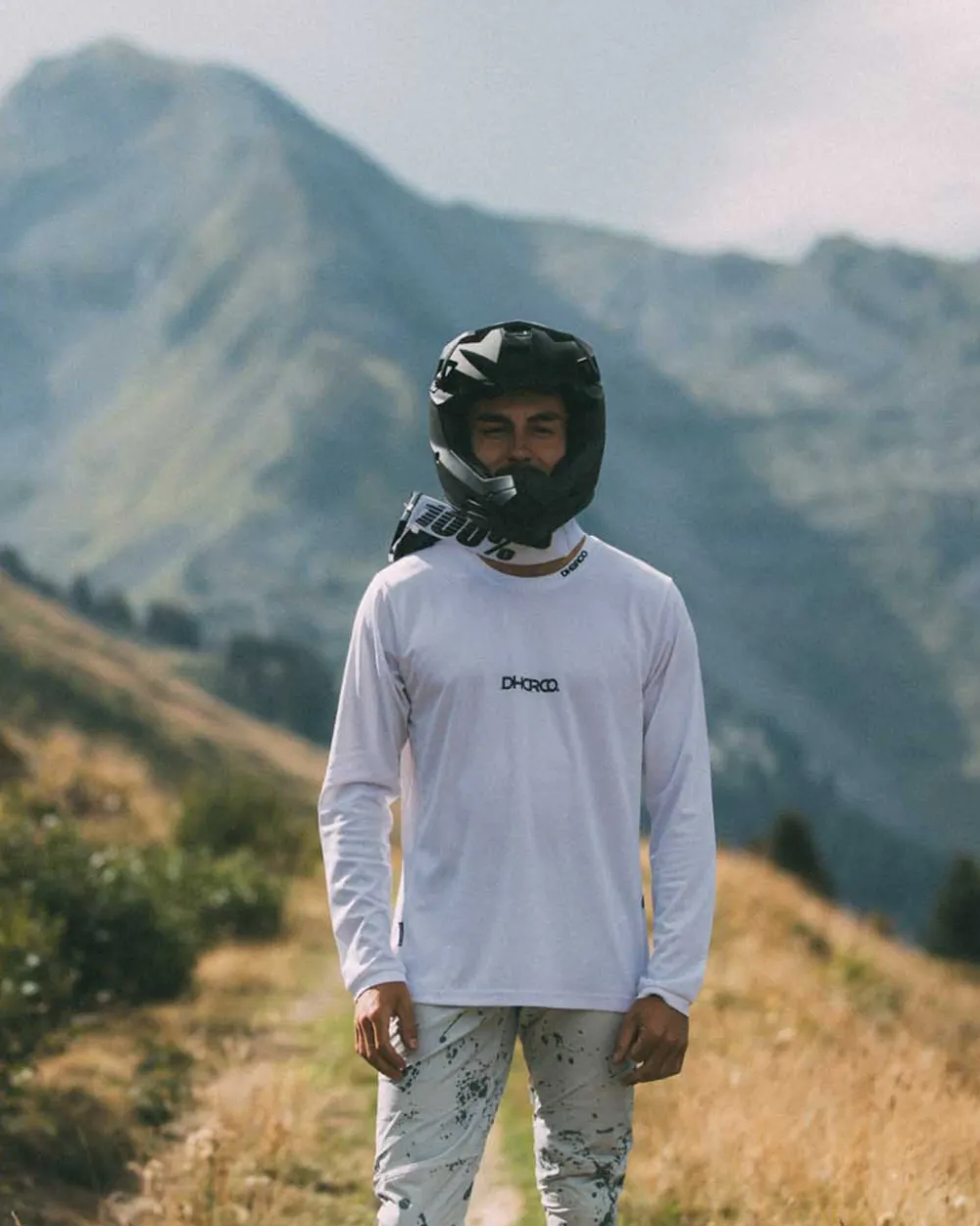 DHaRCO Tops*Mens Gravity Jersey | White Out