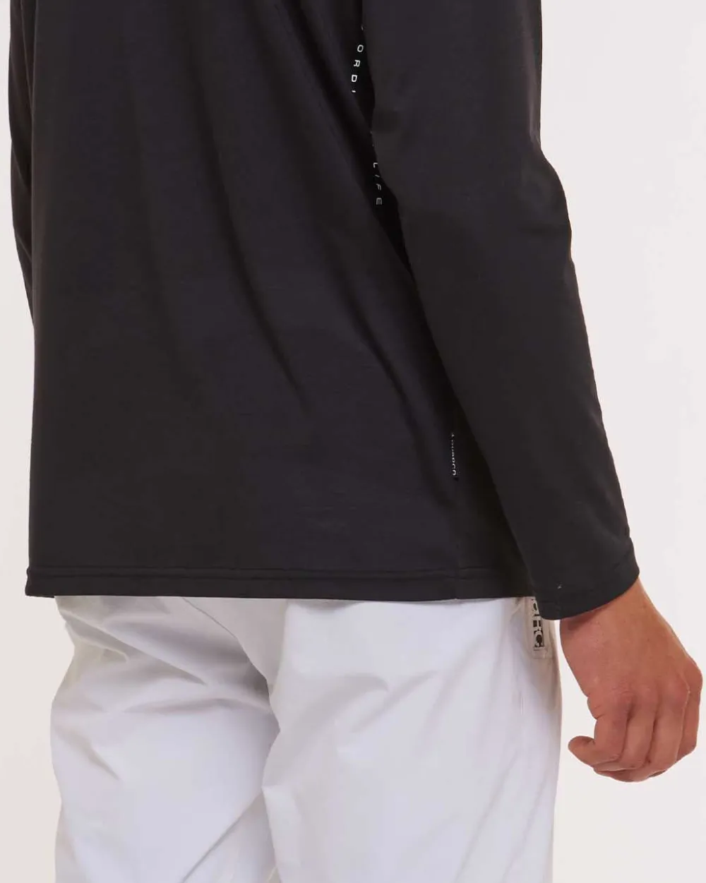 DHaRCO Tops*Mens Long Sleeve Tech Tee | Stealth