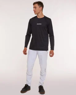 DHaRCO Tops*Mens Long Sleeve Tech Tee | Stealth