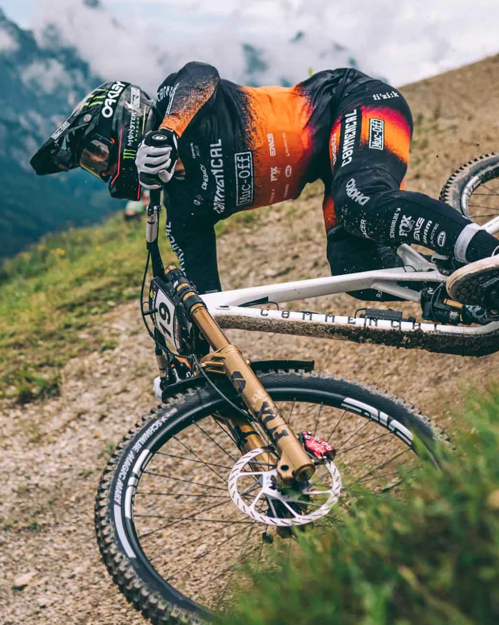 DHaRCO Tops*Mens Race Jersey | Black Snake