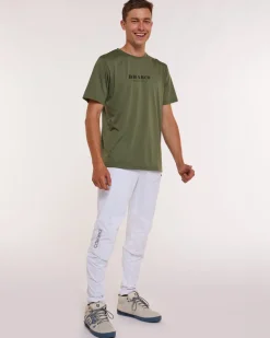DHaRCO Tops*Mens Short Sleeve Tech Tee | Garigal Green