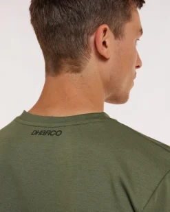 DHaRCO Tops*Mens Short Sleeve Tech Tee | Garigal Green