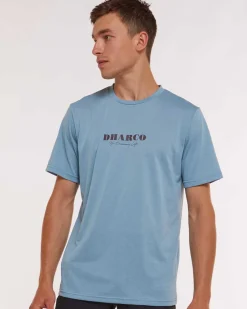 DHaRCO Tops*Mens Short Sleeve Tech Tee | Reef