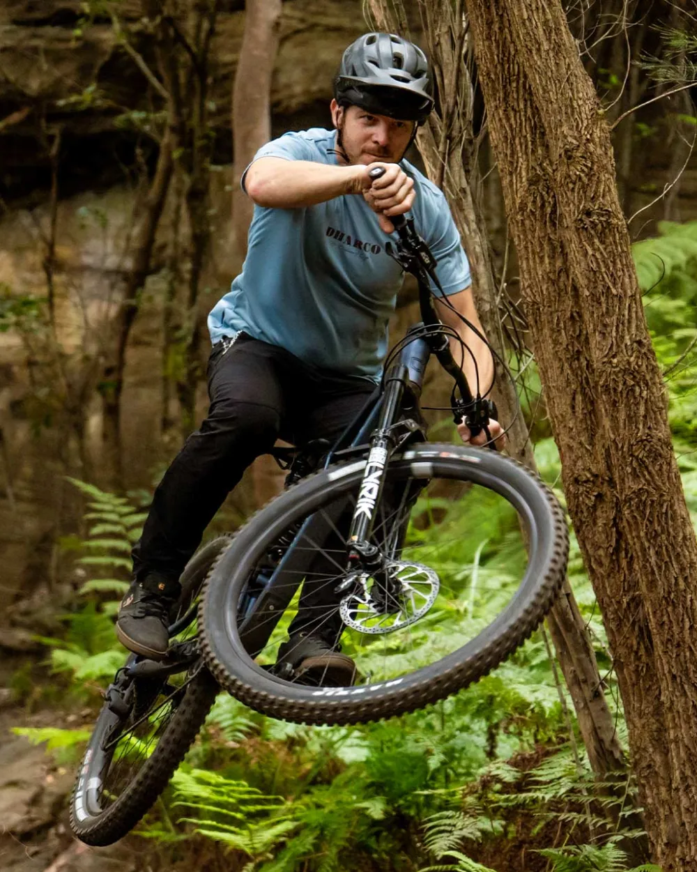 DHaRCO Tops*Mens Short Sleeve Tech Tee | Reef