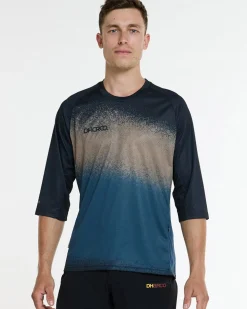DHaRCO Tops*Mens 3/4 Sleeve Jersey | Dusty Waters