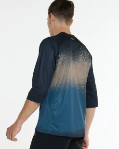 DHaRCO Tops*Mens 3/4 Sleeve Jersey | Dusty Waters