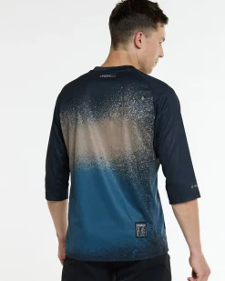 DHaRCO Tops*Mens 3/4 Sleeve Jersey | Dusty Waters