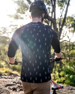 DHaRCO Tops*Mens 3/4 Sleeve Jersey | Kane