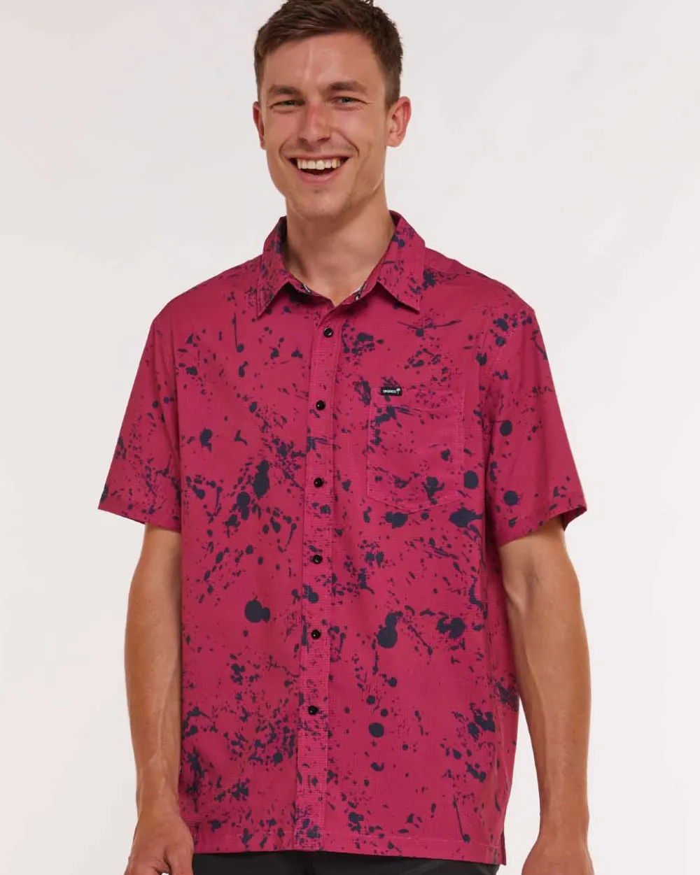 DHaRCO Tops*Mens Tech Party Shirt | Chili Peppers