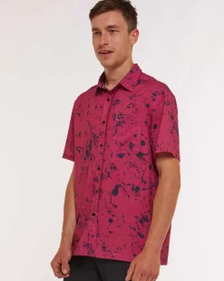 DHaRCO Tops*Mens Tech Party Shirt | Chili Peppers