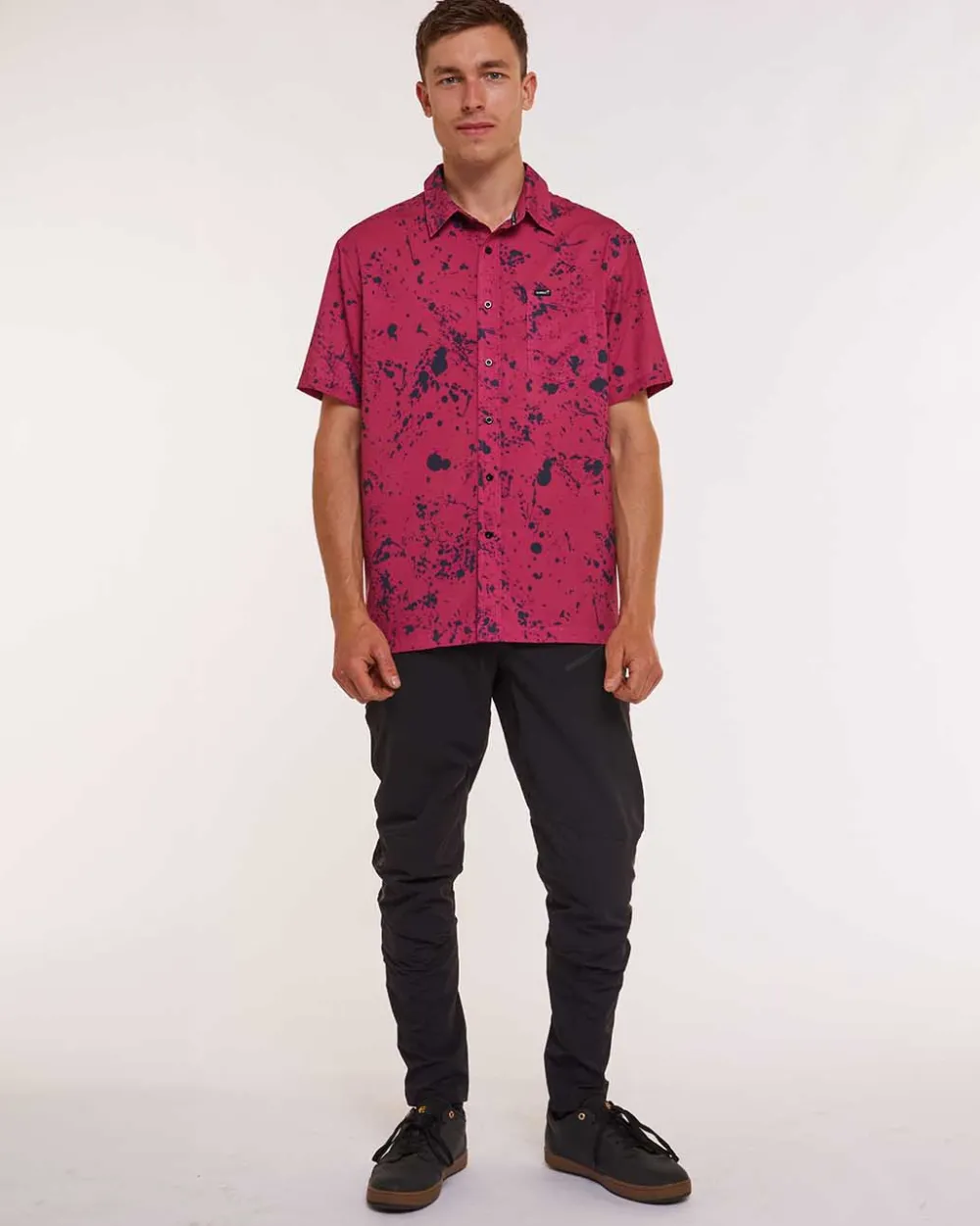 DHaRCO Tops*Mens Tech Party Shirt | Chili Peppers