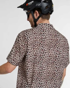 DHaRCO Tops*Mens Tech Party Shirt | Leopard