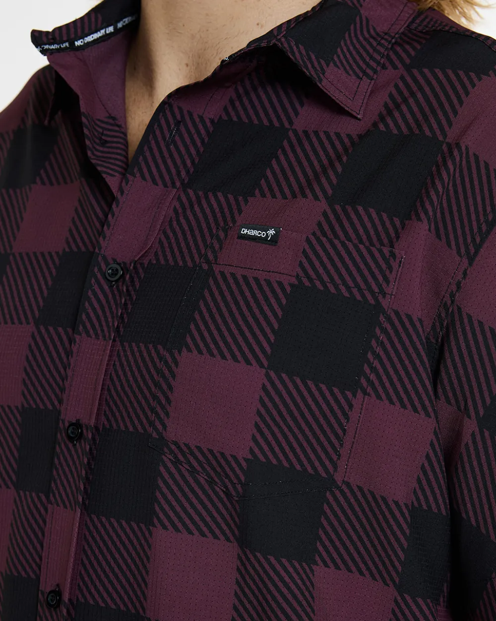 DHaRCO Tops*Mens Tech Party Shirt | Nelson