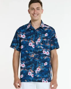 DHaRCO Tops*Mens Tech Party Shirt | Oasis