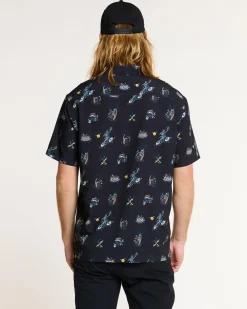 DHaRCO Tops*Mens Tech Party Shirt | Rippin & Sippin