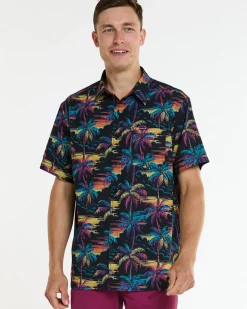 DHaRCO Tops*Mens Tech Party Shirt | Stoke Wizard