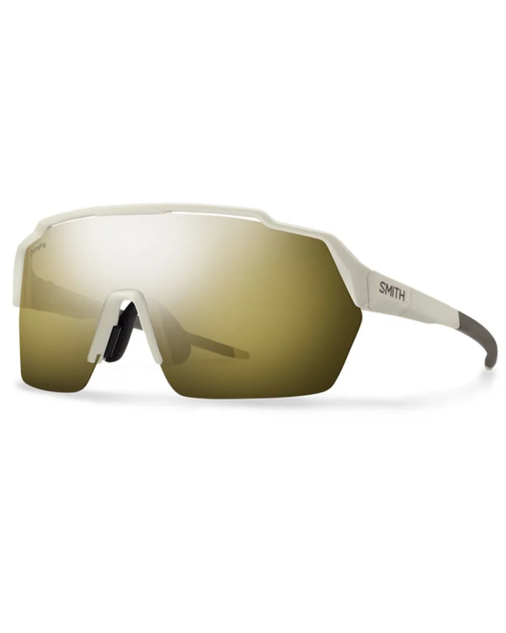 DHaRCO Partner Brands* Smith Shift Split MAG Matte Bone w/ ChromaPop Black Gold Mirror