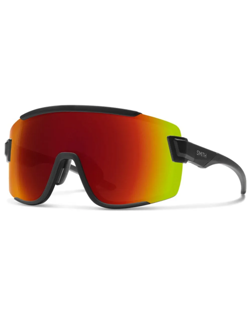DHaRCO Partner Brands* Smith Wildcat Matte Black w/ ChromaPop Red Mirror