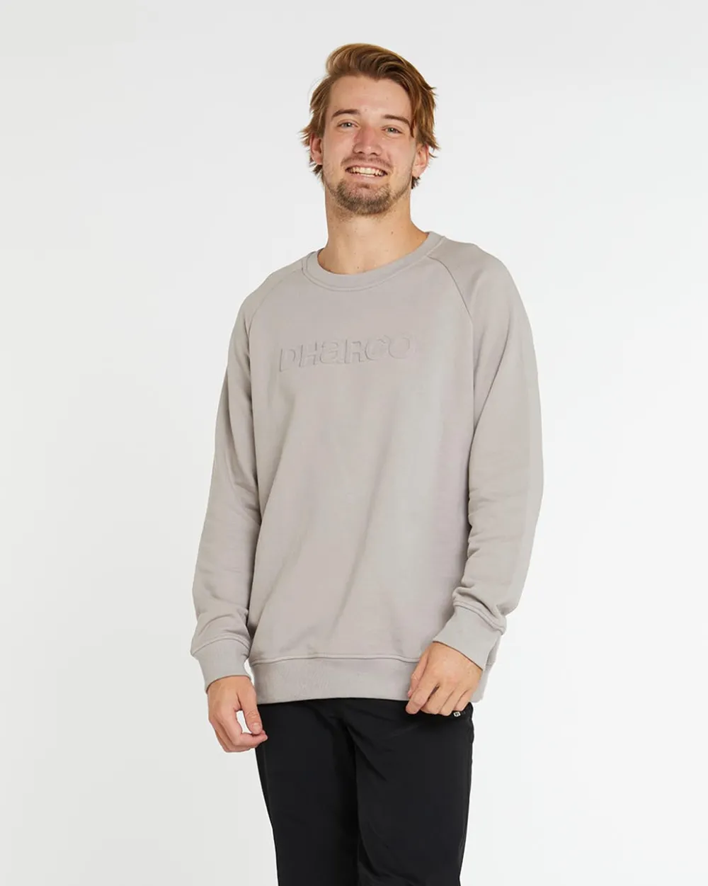 DHaRCO Lifestyle|Lifestyle*Unisex Crew | Grey Stone