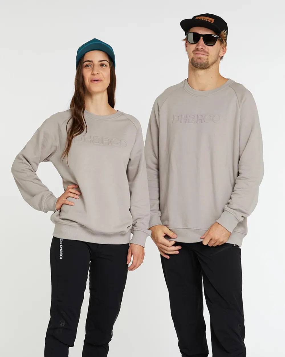DHaRCO Lifestyle|Lifestyle*Unisex Crew | Grey Stone