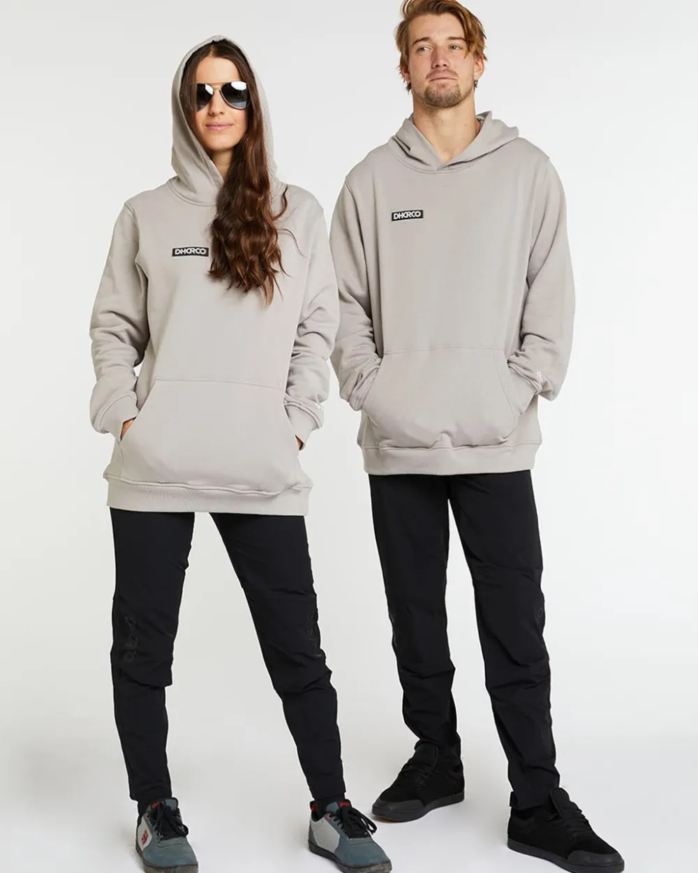 DHaRCO Lifestyle|Lifestyle*Unisex Hoodie | Grey Stone