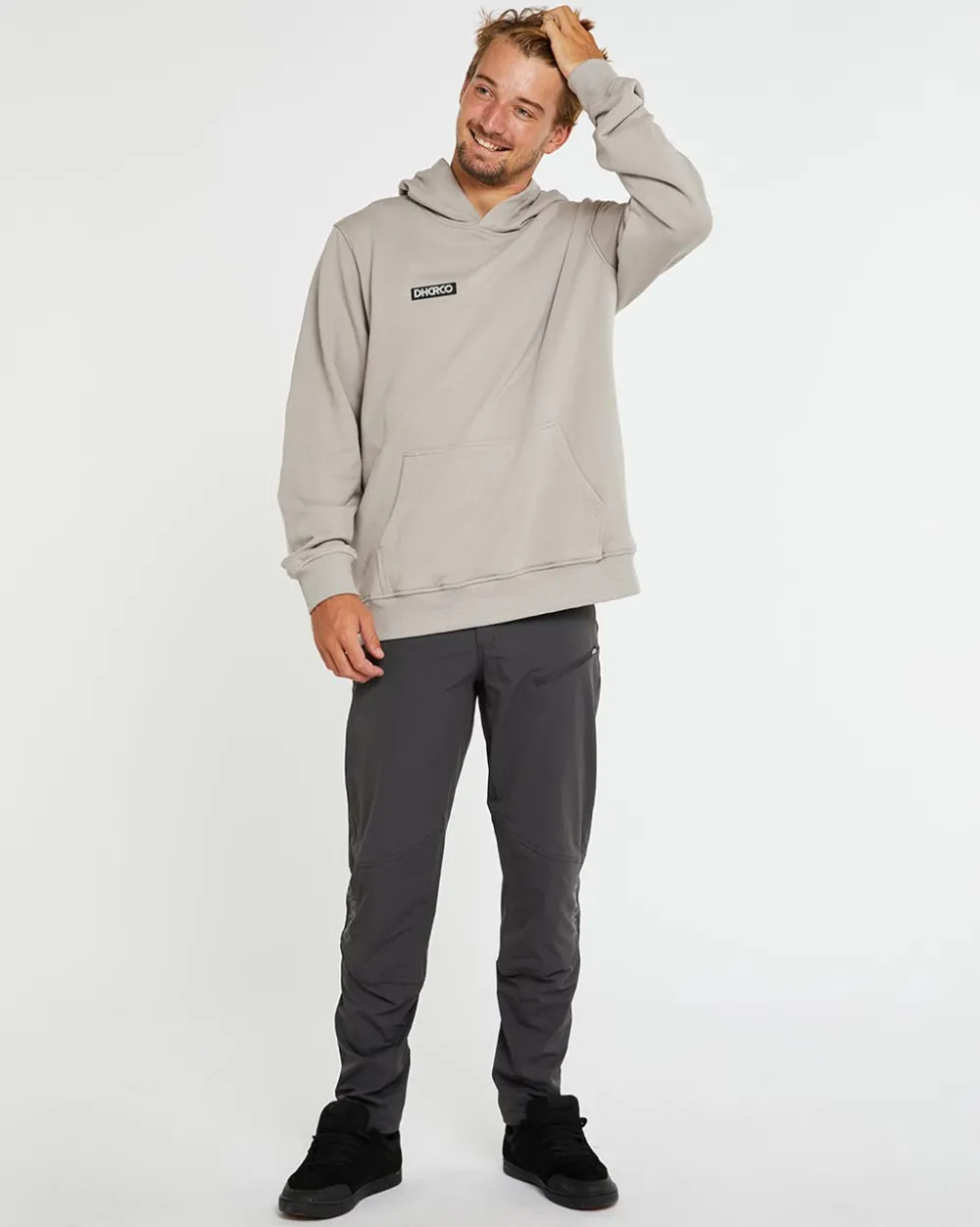 DHaRCO Lifestyle|Lifestyle*Unisex Hoodie | Grey Stone