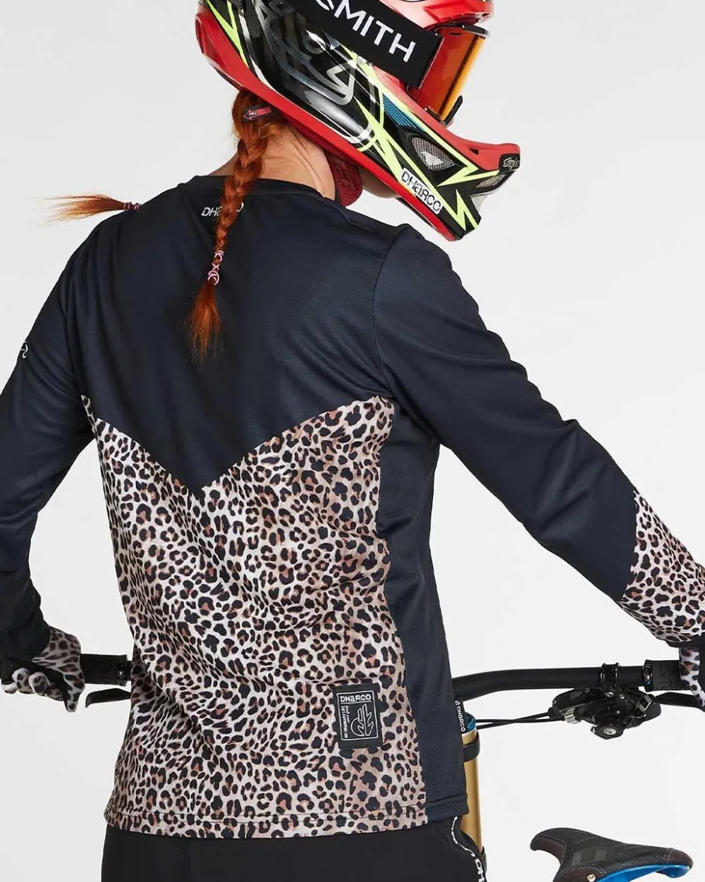 DHaRCO Tops*Womens Gravity Jersey | Leopard