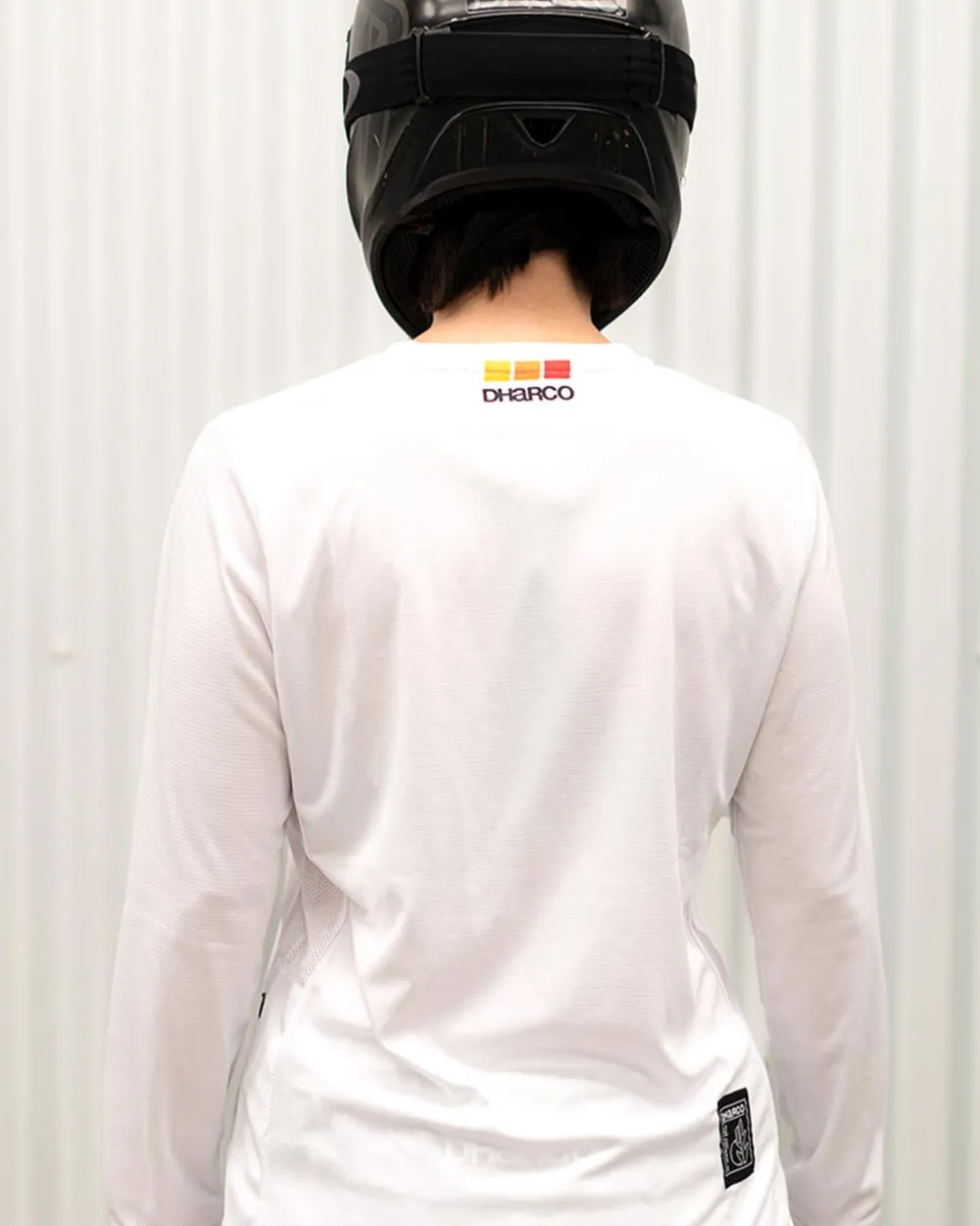 DHaRCO Tops*Womens Gravity Jersey | Pinkbike Team Replica White