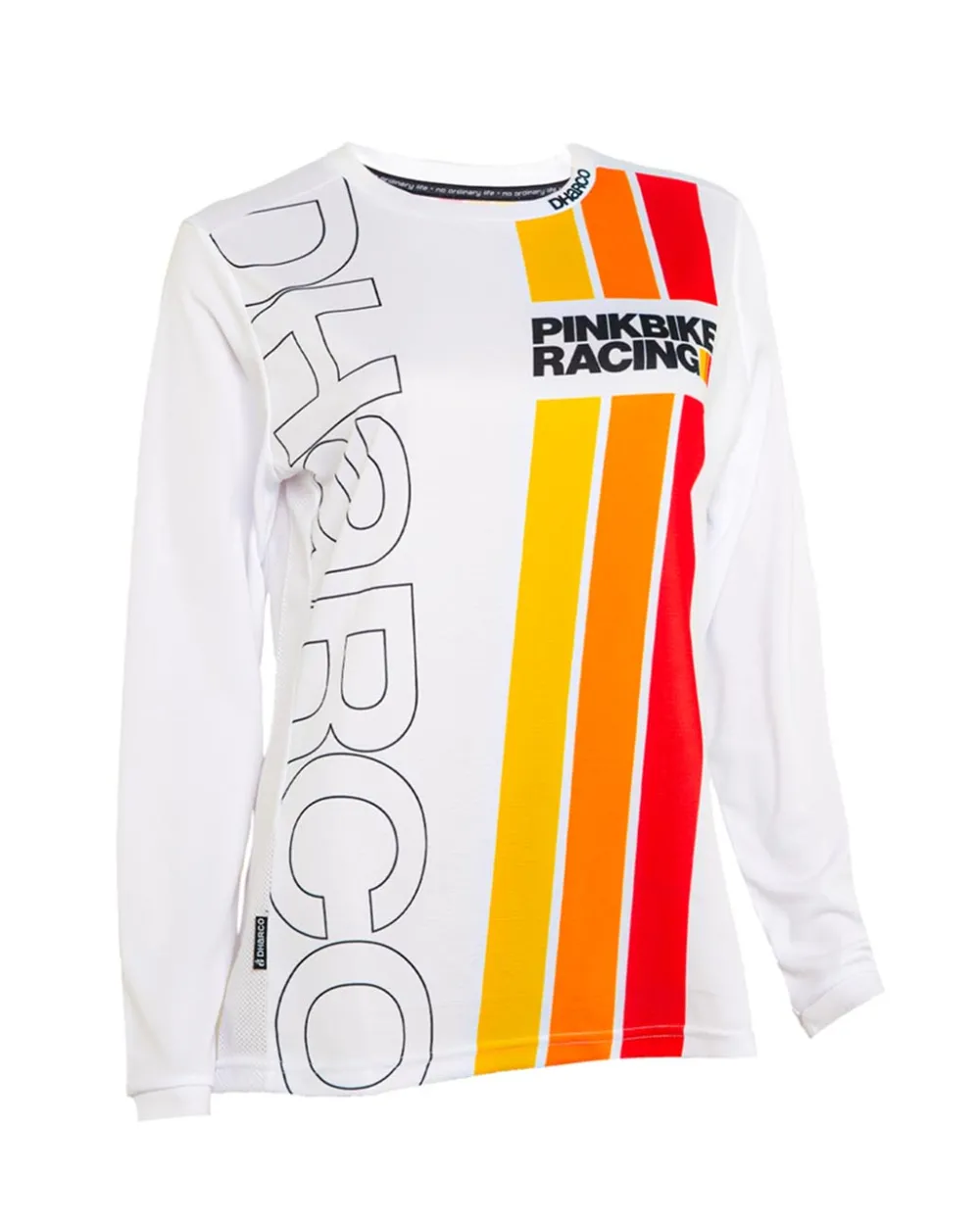 DHaRCO Tops*Womens Gravity Jersey | Pinkbike Team Replica White
