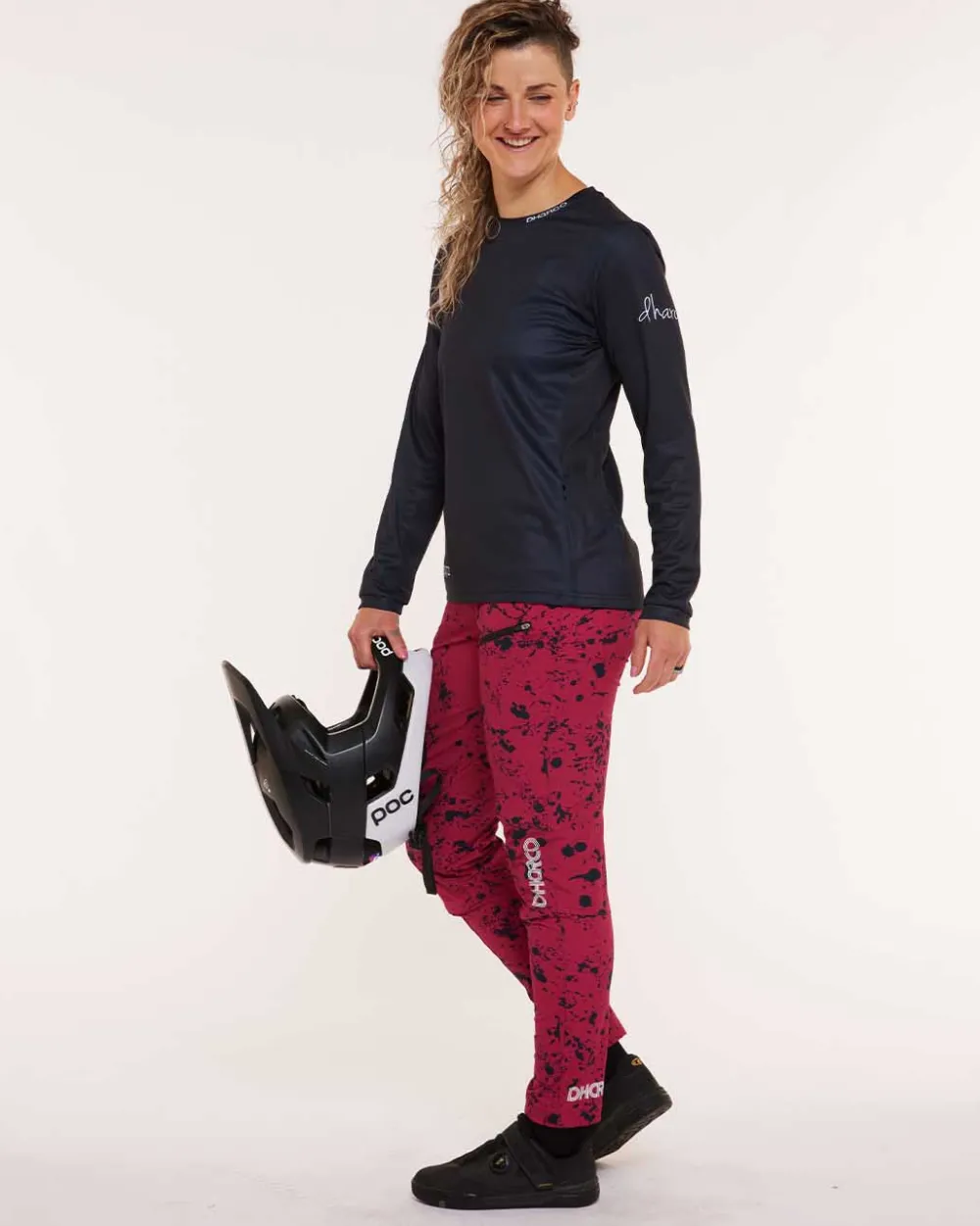 DHaRCO Tops*Womens Gravity Jersey | Stealth