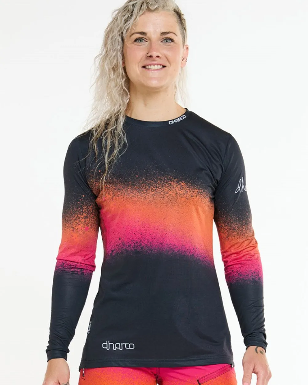 DHaRCO Tops*Womens Race Jersey | Black Snake