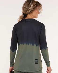 DHaRCO Tops*Womens Race Jersey | Fade to Black