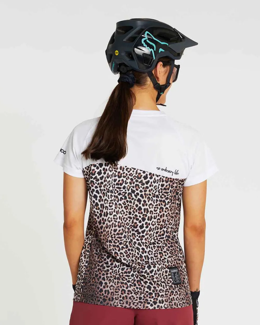 DHaRCO Tops*Womens Short Sleeve Jersey | Leopard