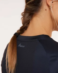 DHaRCO Tops*Womens 3/4 Sleeve Jersey | Cherry Dip