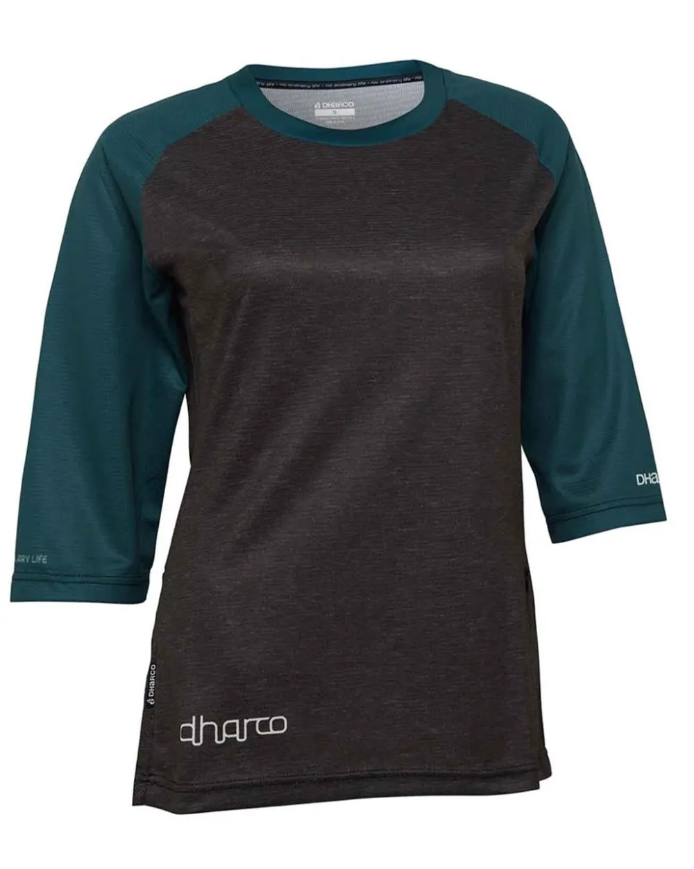 DHaRCO Tops*Womens 3/4 Sleeve Jersey | Colorado Grey