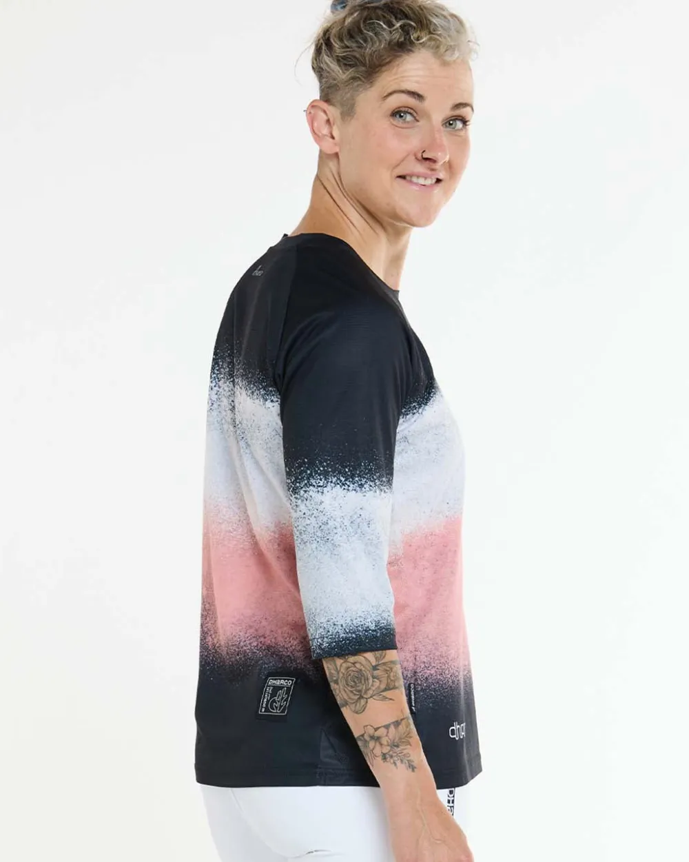 DHaRCO Tops*Womens 3/4 Sleeve Jersey | Cosmic