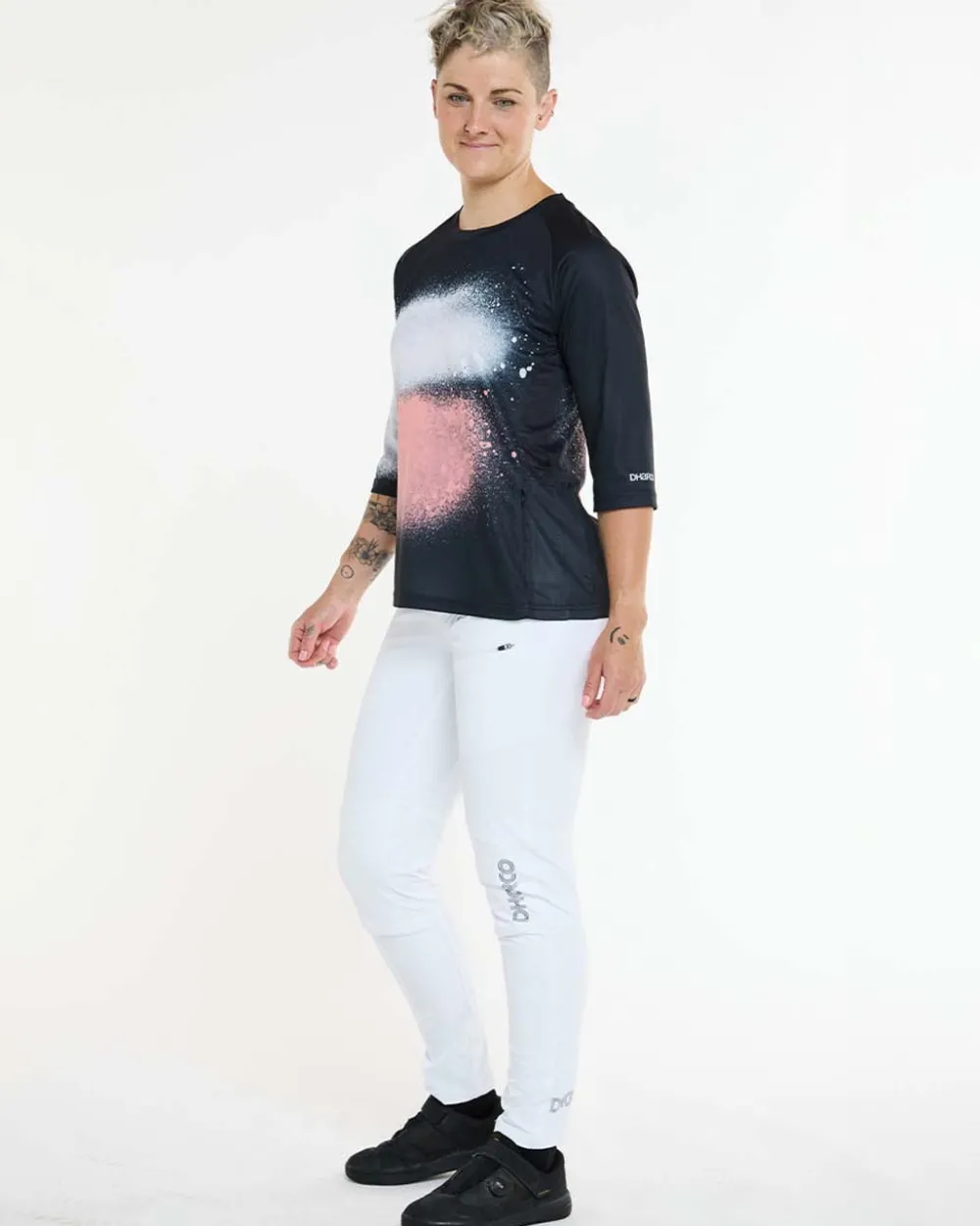 DHaRCO Tops*Womens 3/4 Sleeve Jersey | Cosmic