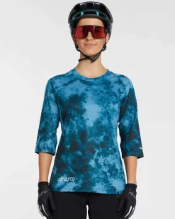 DHaRCO Tops*Womens 3/4 Sleeve Jersey | Galaxy Hops