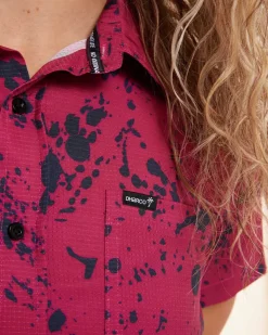 DHaRCO Tops*Womens Tech Party Shirt | Chili Peppers