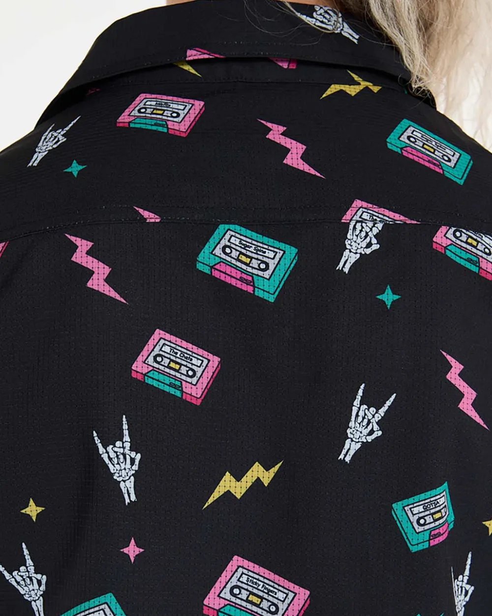 DHaRCO Tops*Womens Tech Party Shirt | Mix Tape
