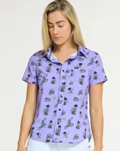 DHaRCO Tops*Womens Tech Party Shirt | Rippin & Sippin