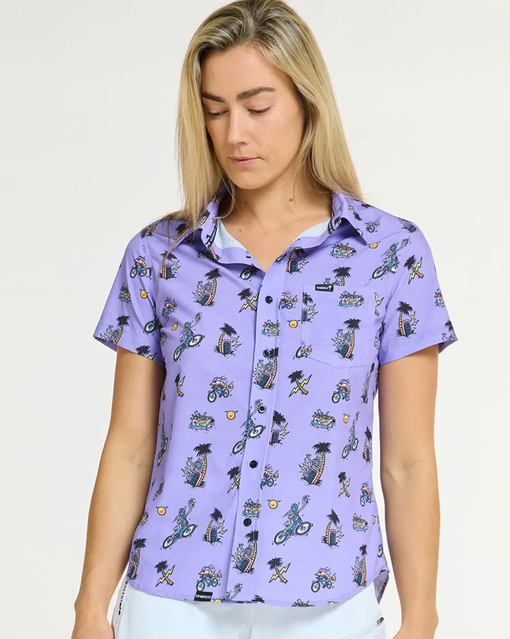 DHaRCO Tops*Womens Tech Party Shirt | Rippin & Sippin