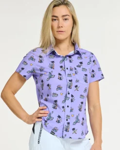 DHaRCO Tops*Womens Tech Party Shirt | Rippin & Sippin