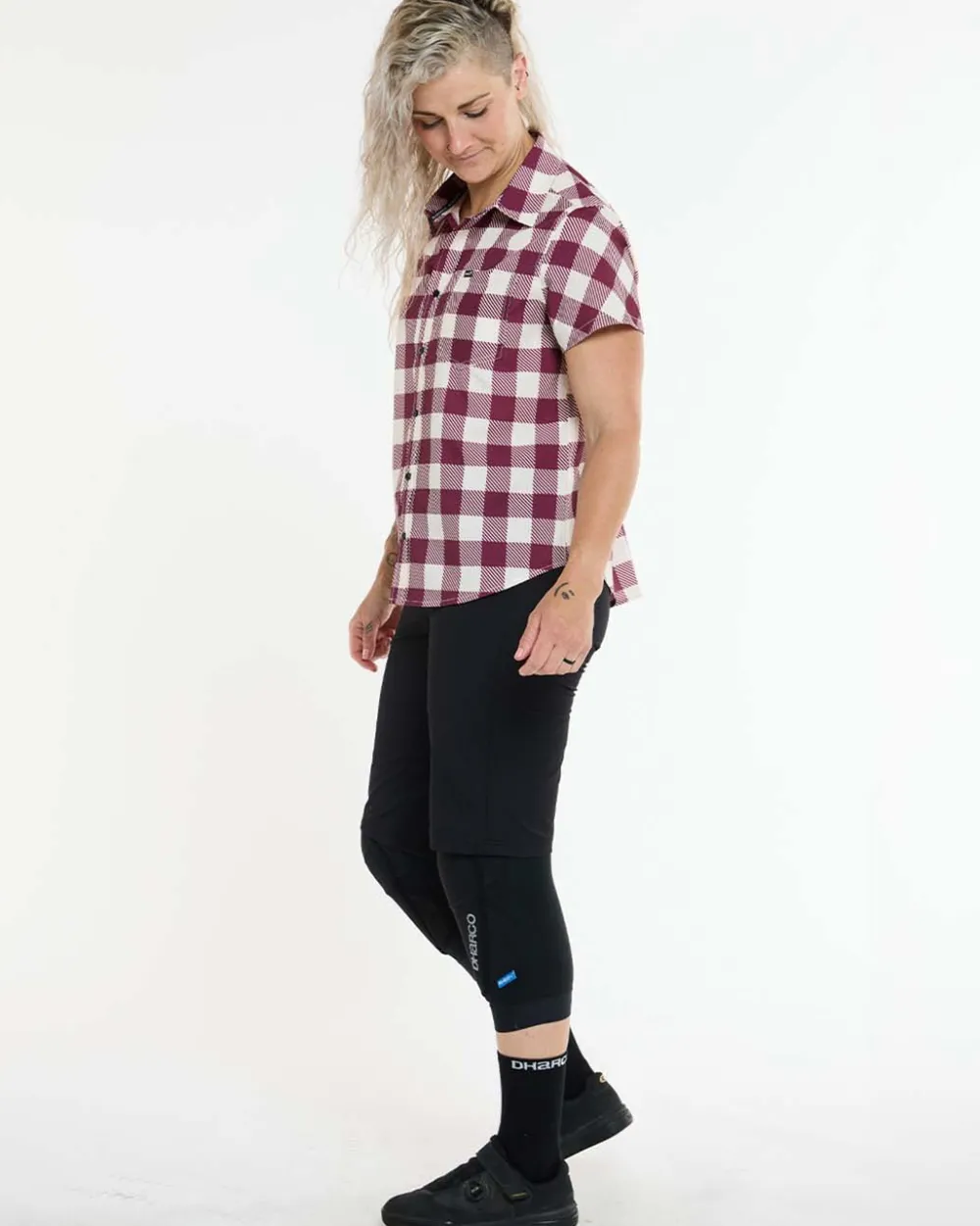 DHaRCO Tops*Womens Tech Party Shirt | Sterling
