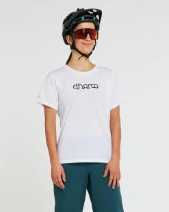 DHaRCO Tops*Womens Tech Tee | Classic White